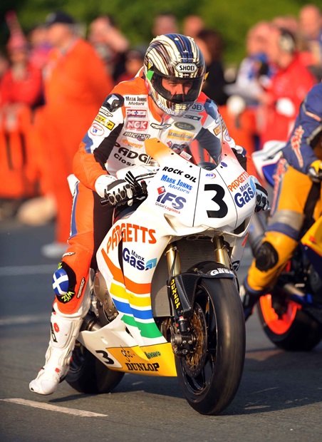 John McGuinness starts his TT campaign (Stephen Davison/Pacemaker Press International)
